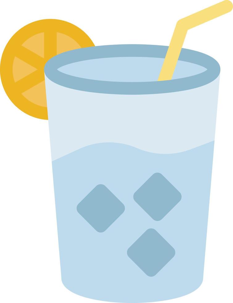 ilustración vectorial de limonada en un fondo. símbolos de calidad premium. iconos vectoriales para concepto y diseño gráfico. vector