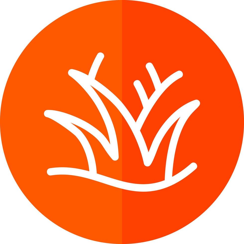 Desert Grass Vector Icon Design