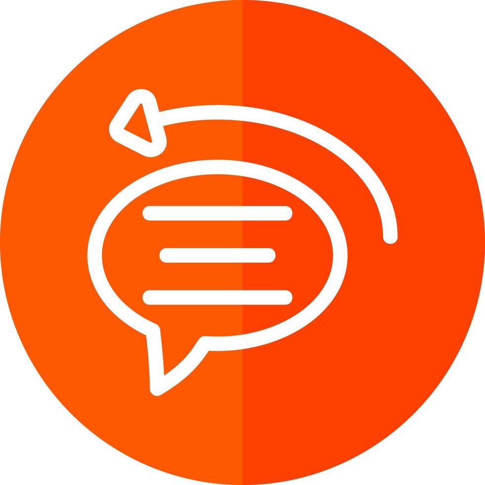 Auto Reply Vector Icon Design