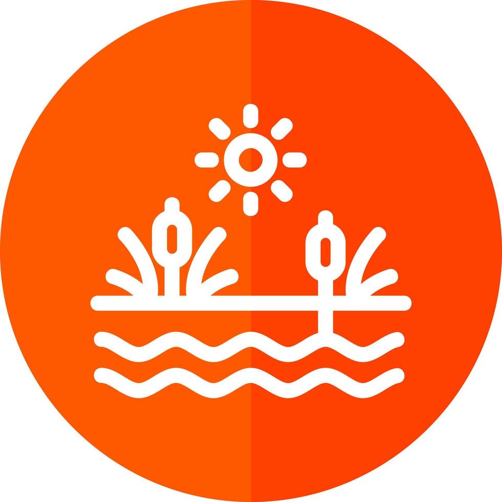 Swamp Vector Icon Design
