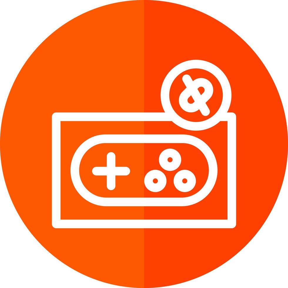 Game Disconnect Vector Icon Design