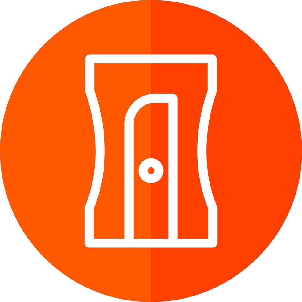 Pencil Sharpener Vector Icon Design