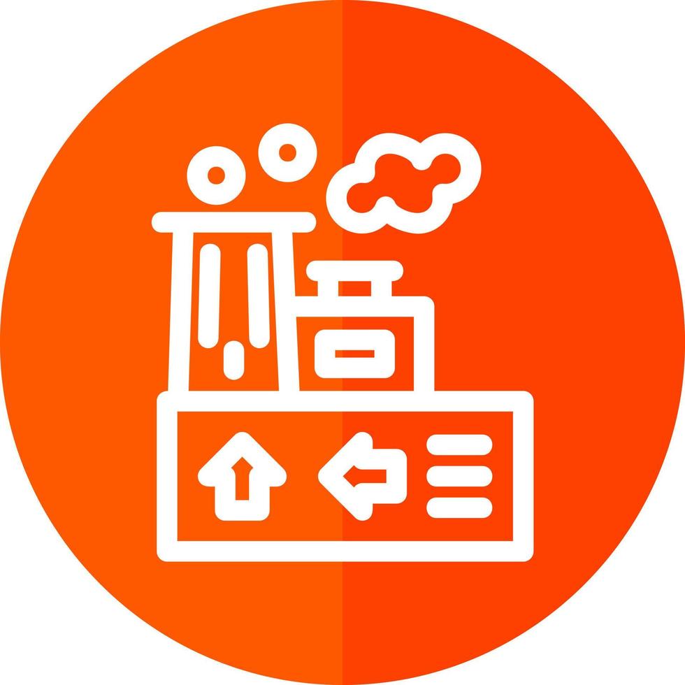Geothermal Energy Vector Icon Design