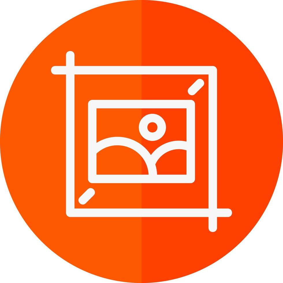 Crop Vector Icon Design
