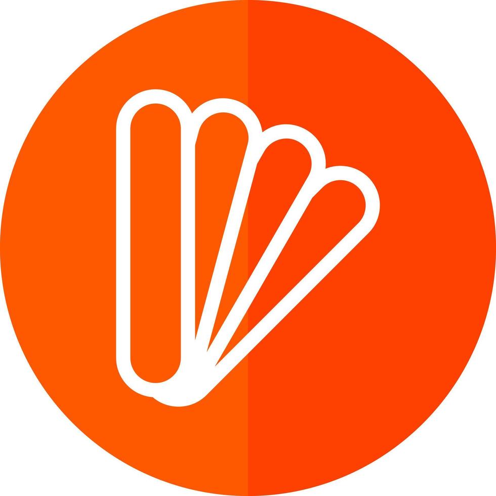 Tongue Depressor Vector Icon Design