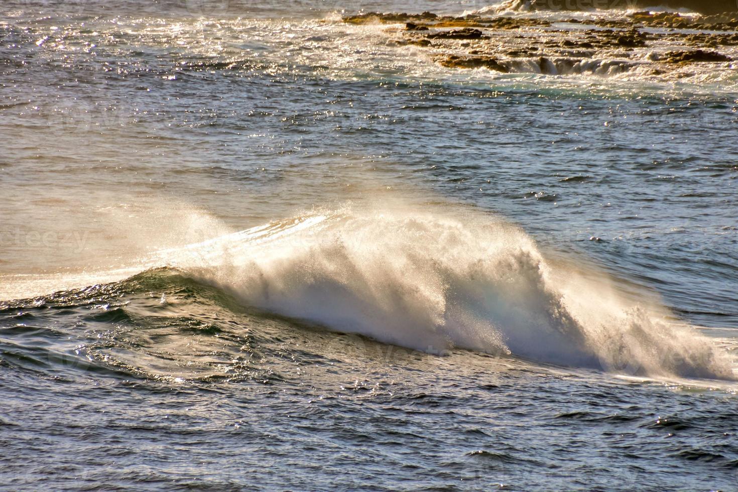 Waves in the ocean photo