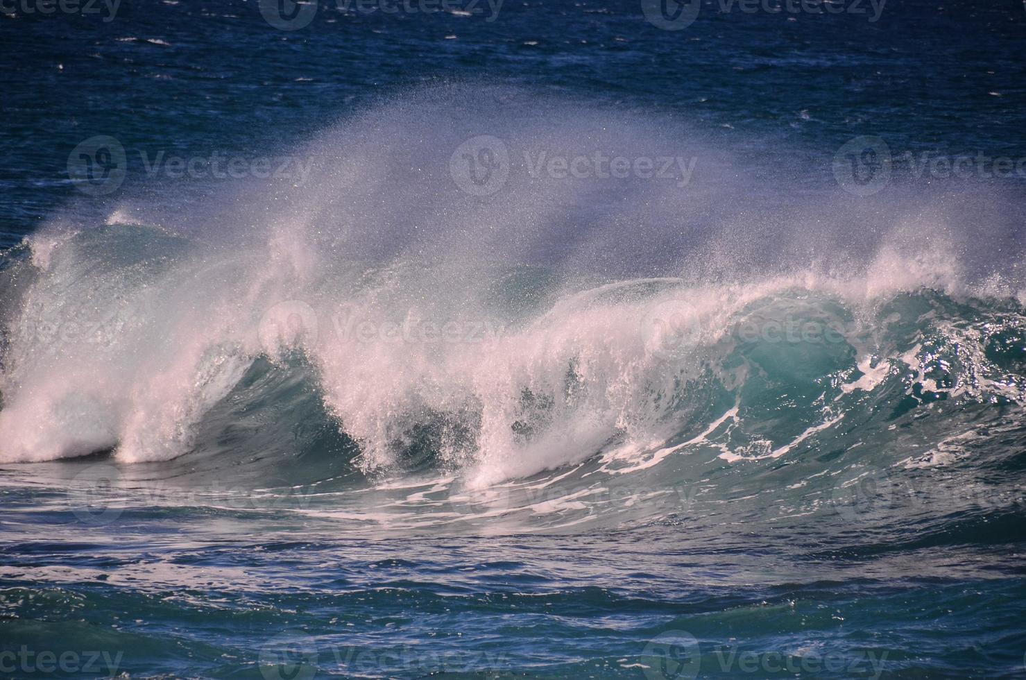 Waves in the ocean photo
