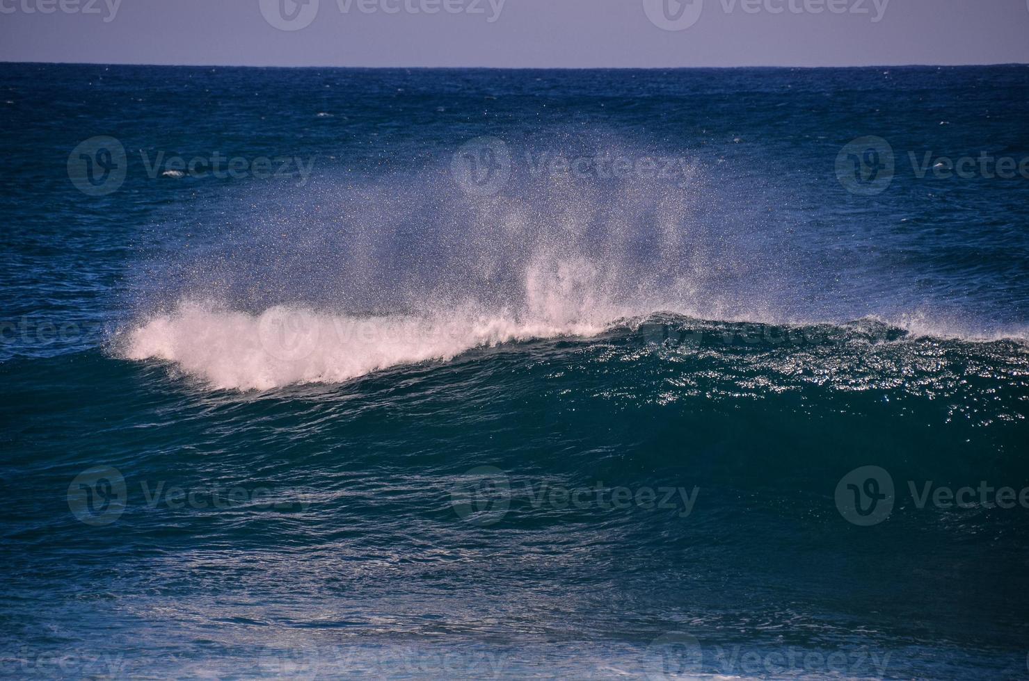 Waves in the ocean photo