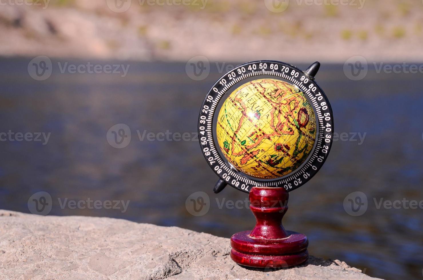 Small toy globe photo