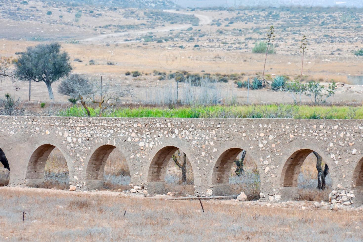 View of the stone bridge photo