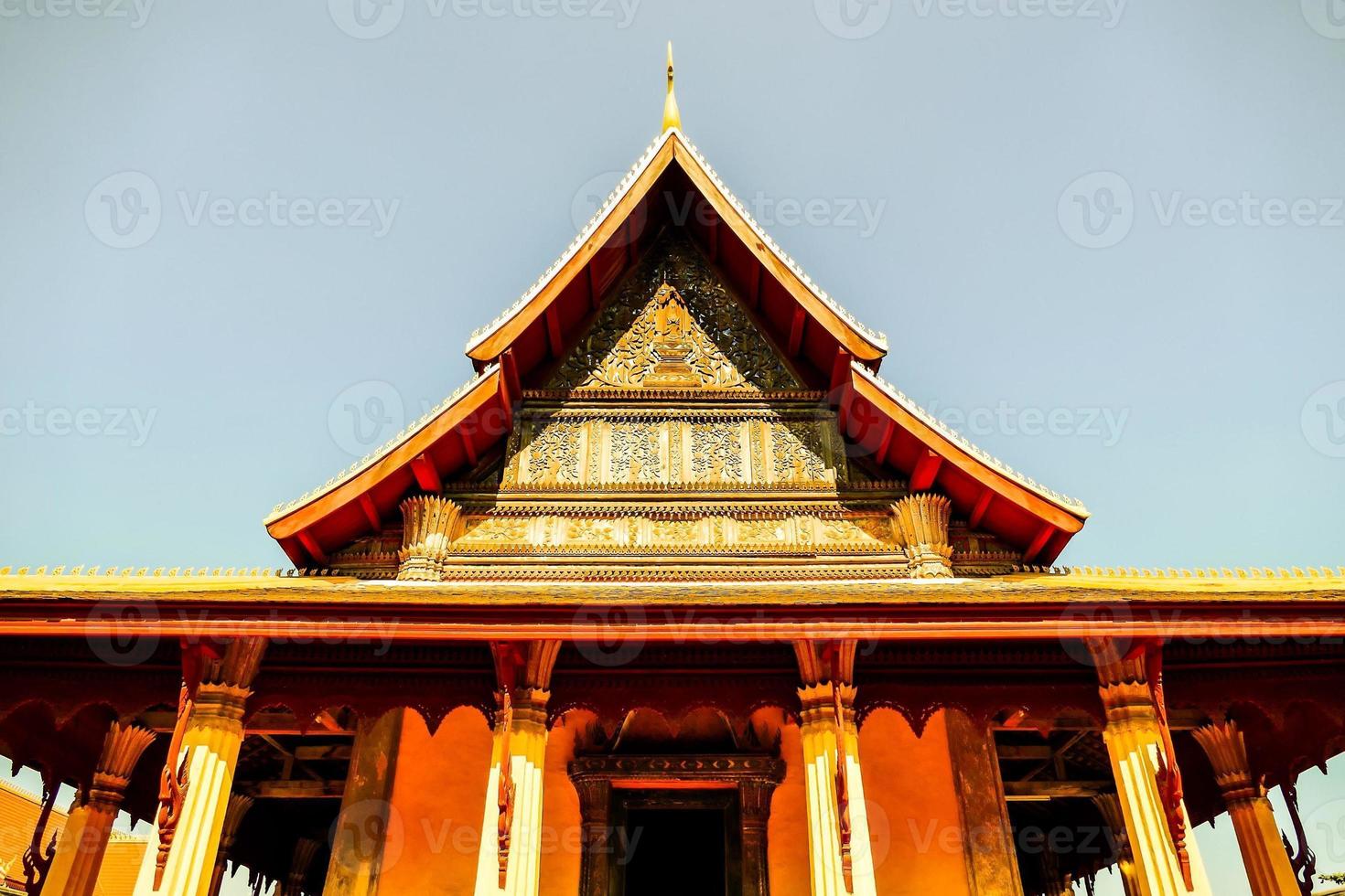 templo en Laos foto