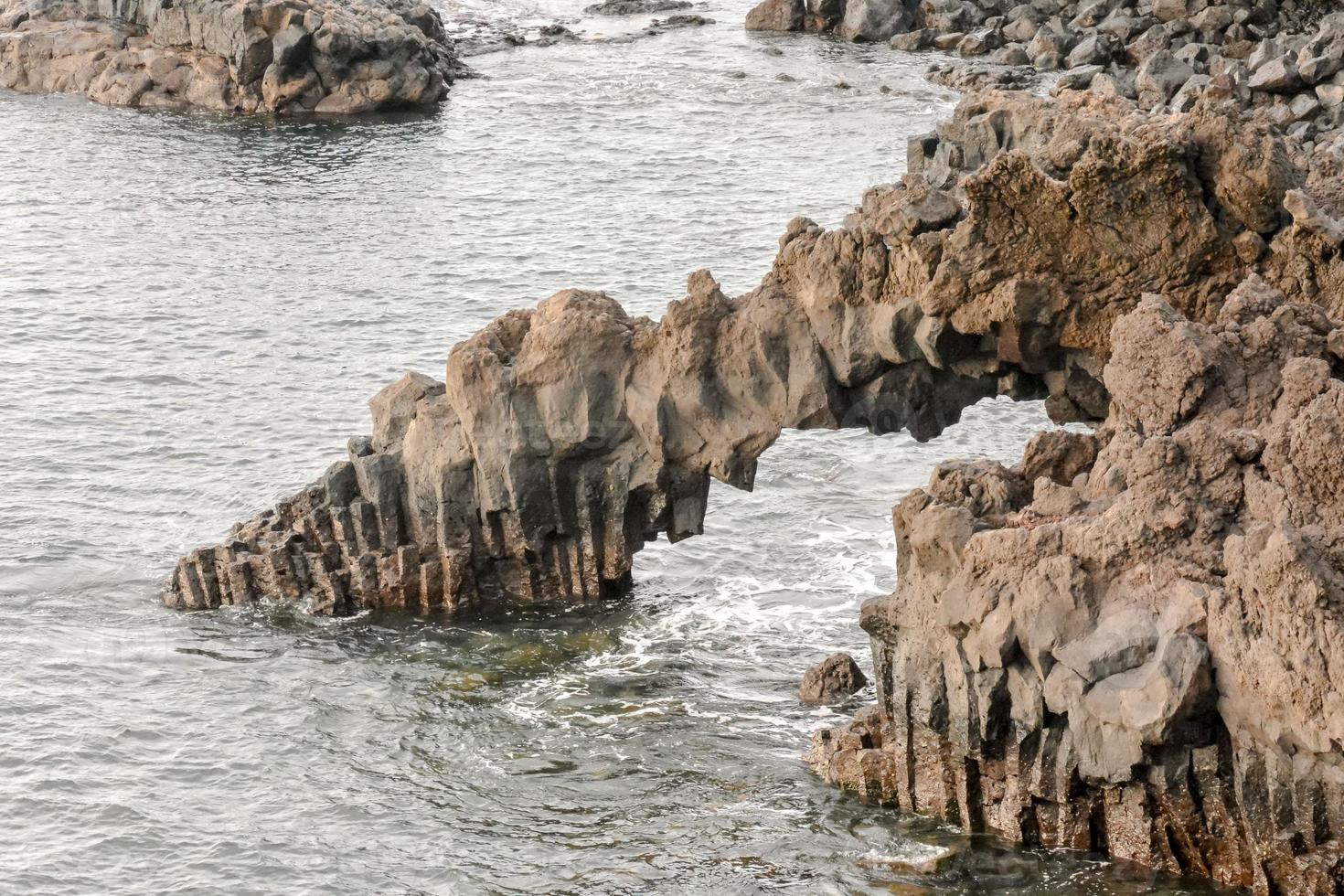 Scenic coastal view photo