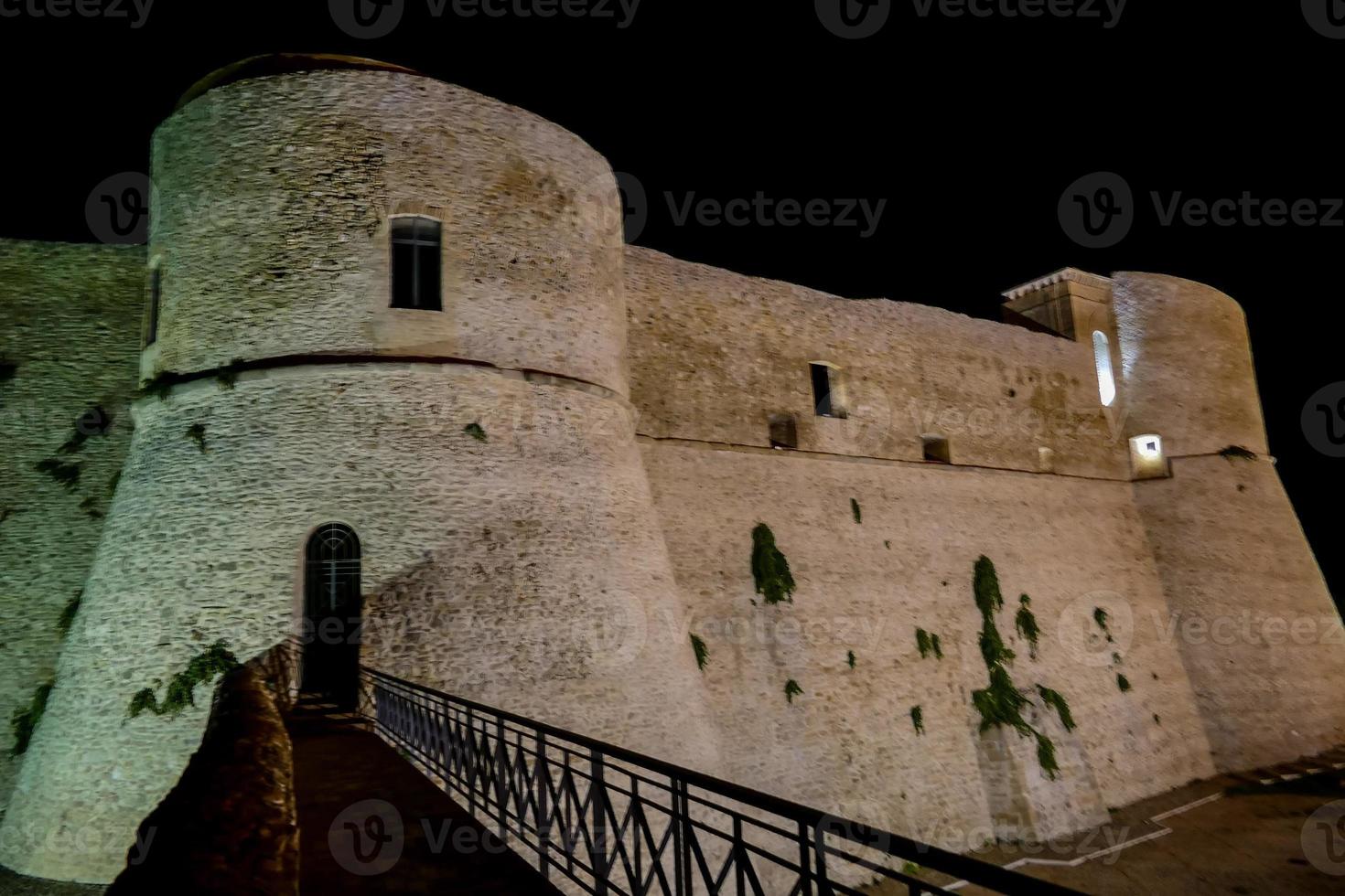 Fortress at night photo