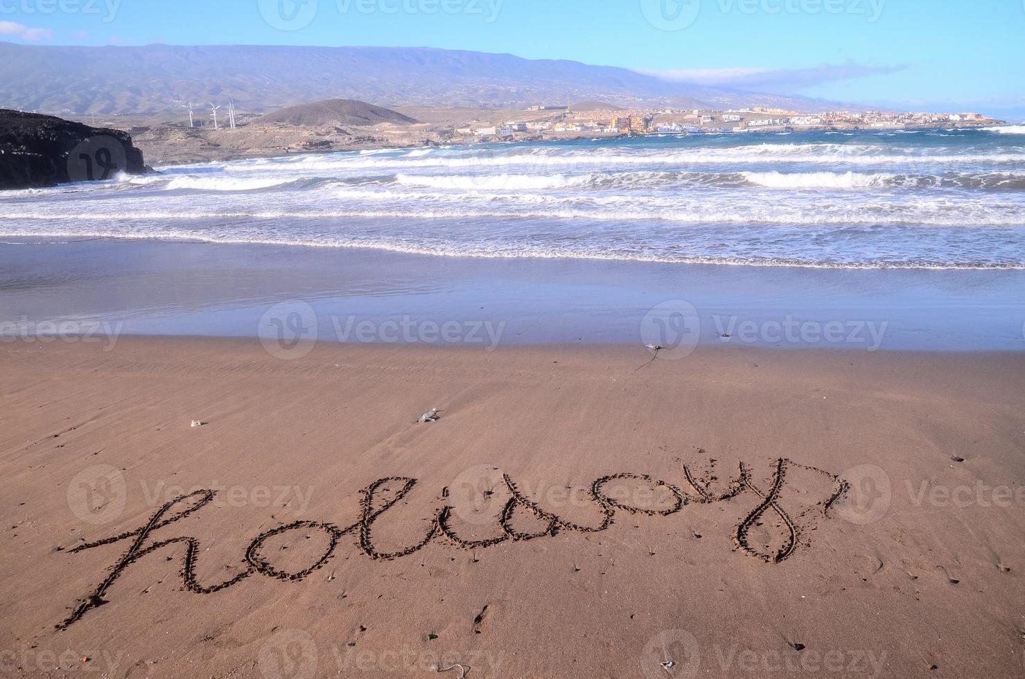 playa en tenerife foto