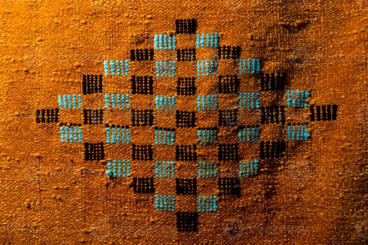 Taxtile pattern close up photo
