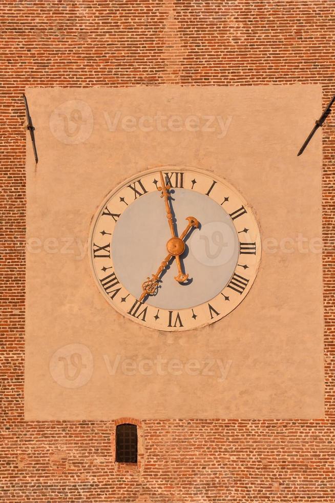 Large clock tower photo