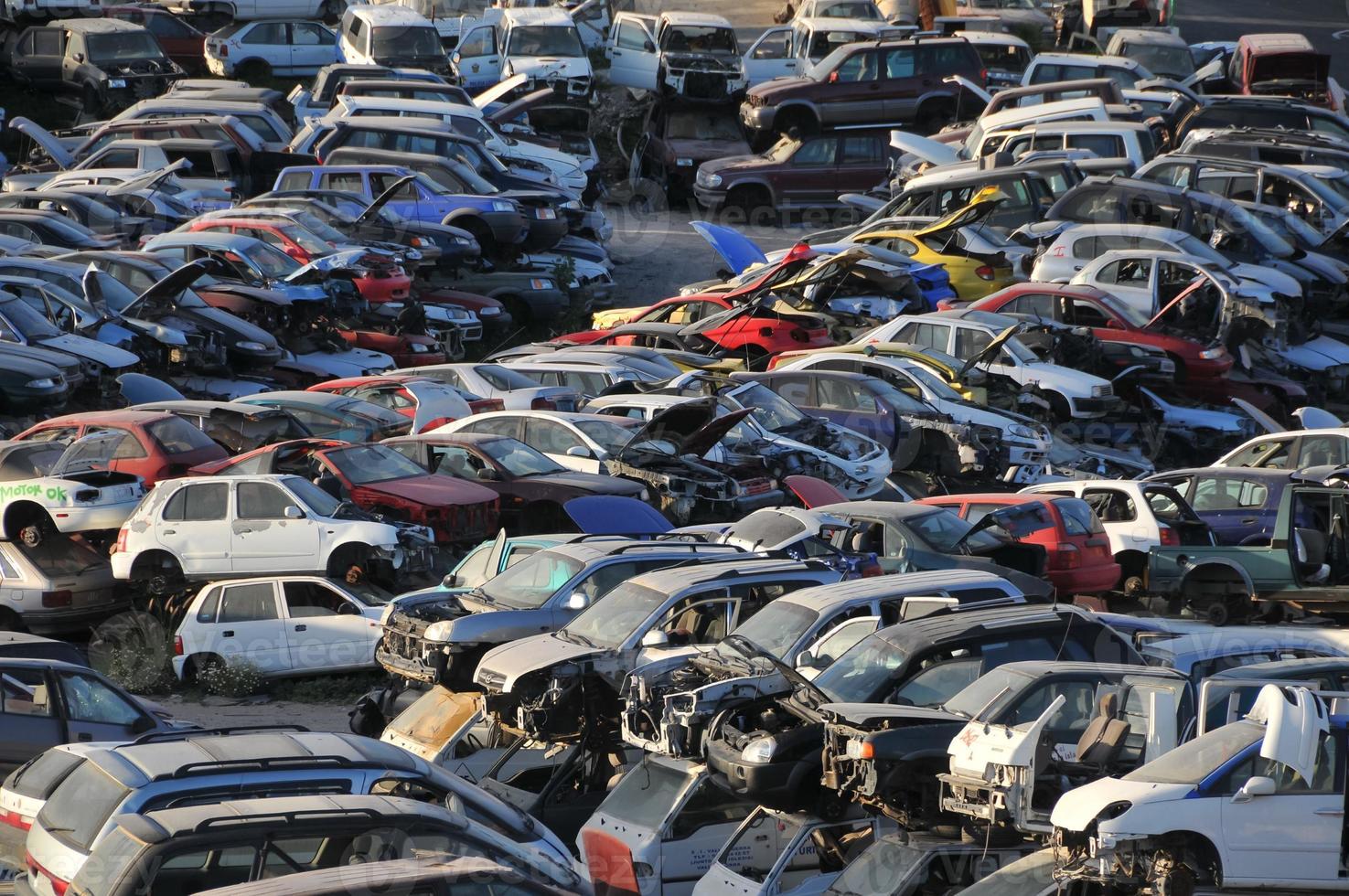 Old car lot photo