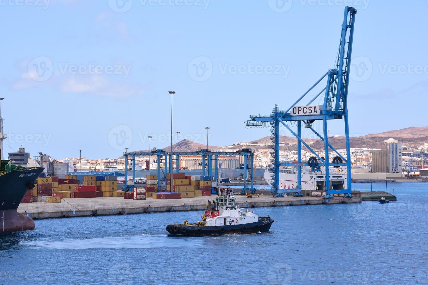 Boats on the coast photo