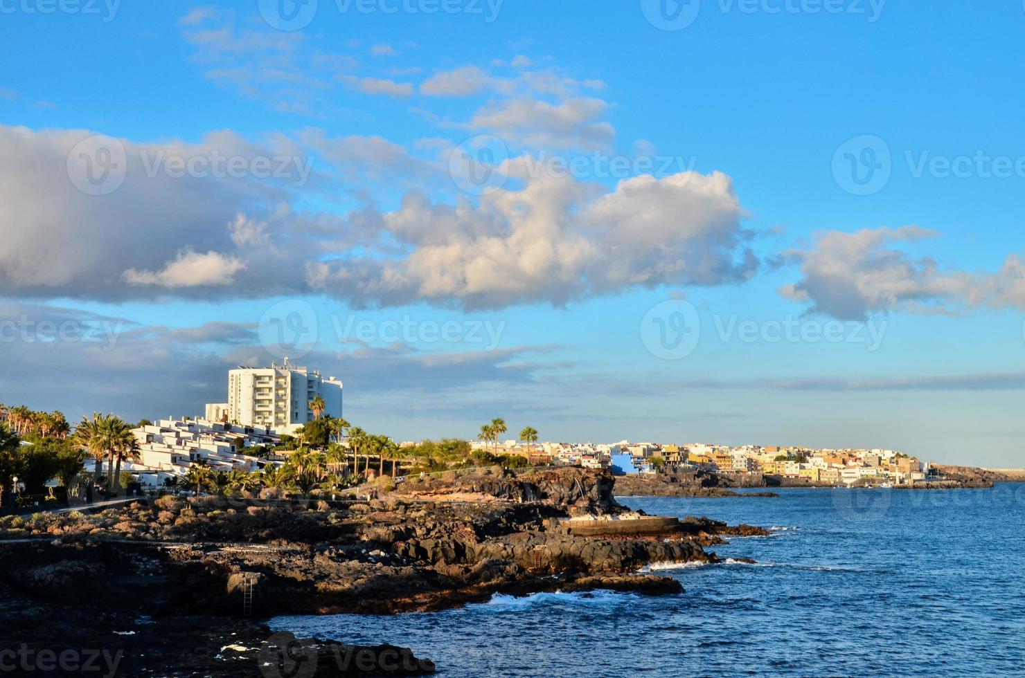 City on the coast photo