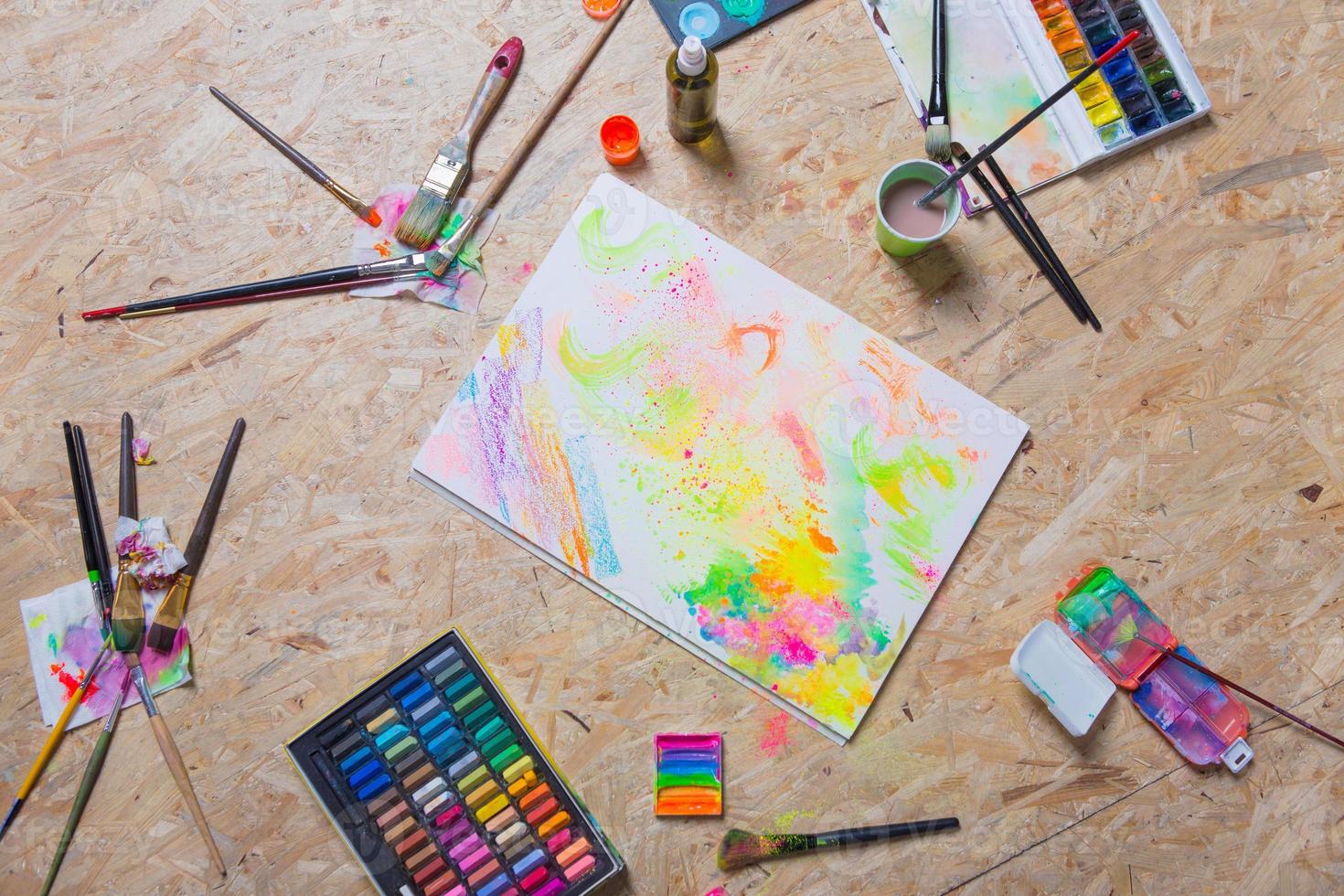 Colorful nice still life photo