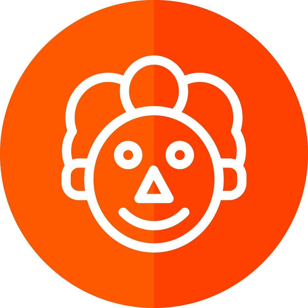 Clown Vector Icon Design