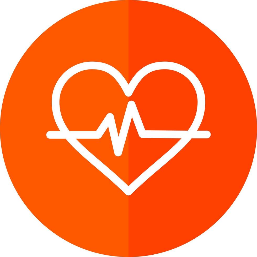 Heartbeak Vector Icon Design