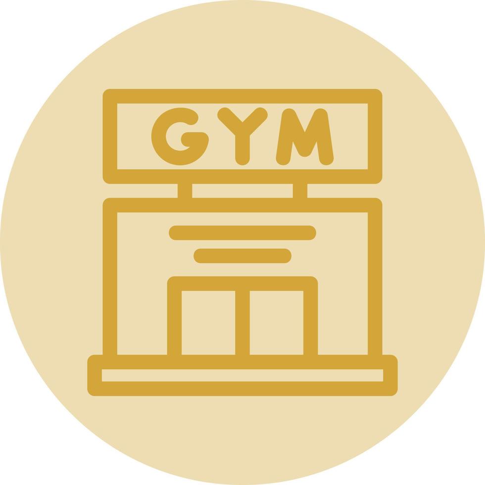 Gym Vector Icon Design