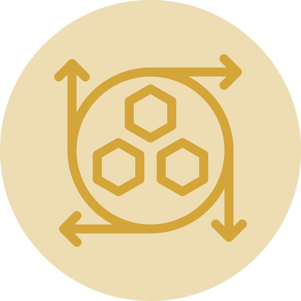 diseño de icono de vector de modelado api