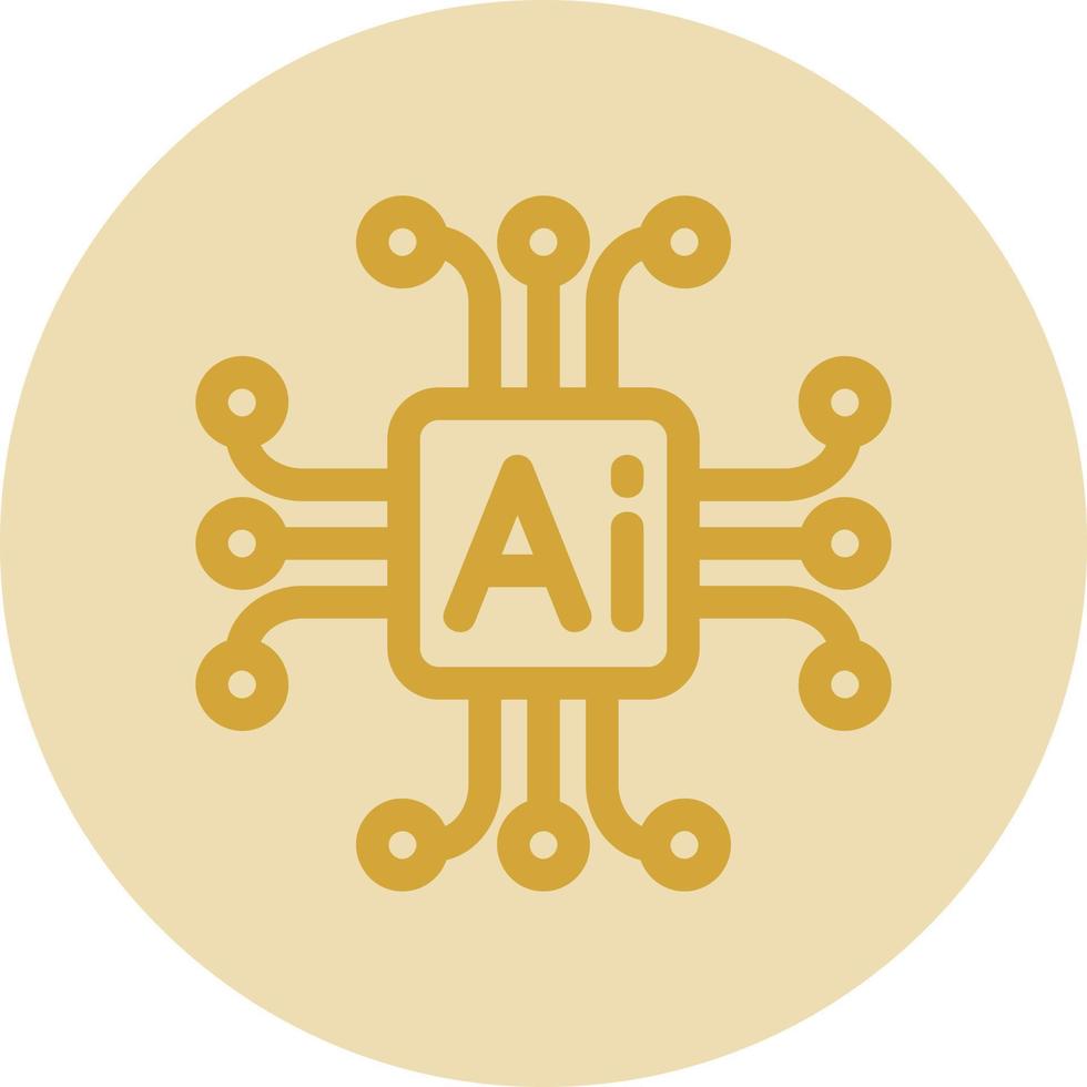 Super Intelligence Vector Icon Design