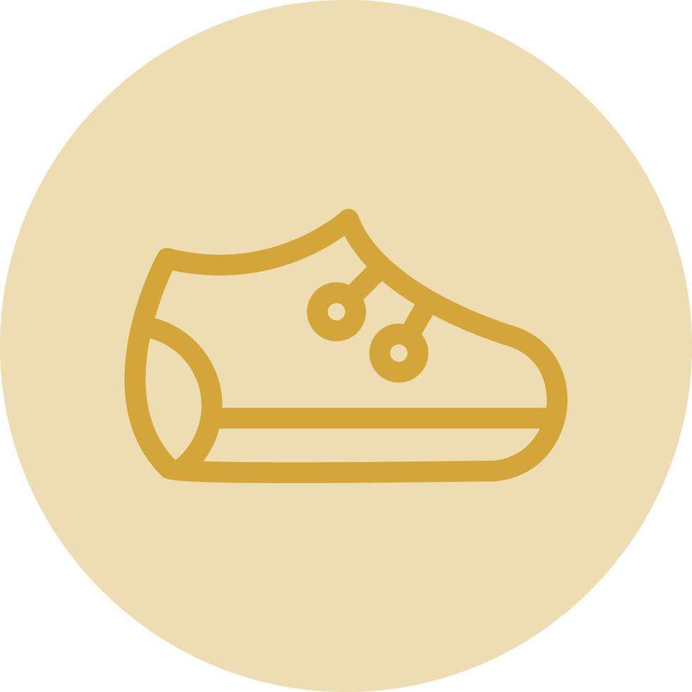 Baby Shoes Vector Icon Design