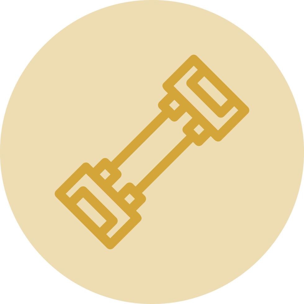 Chest Expander Vector Icon Design