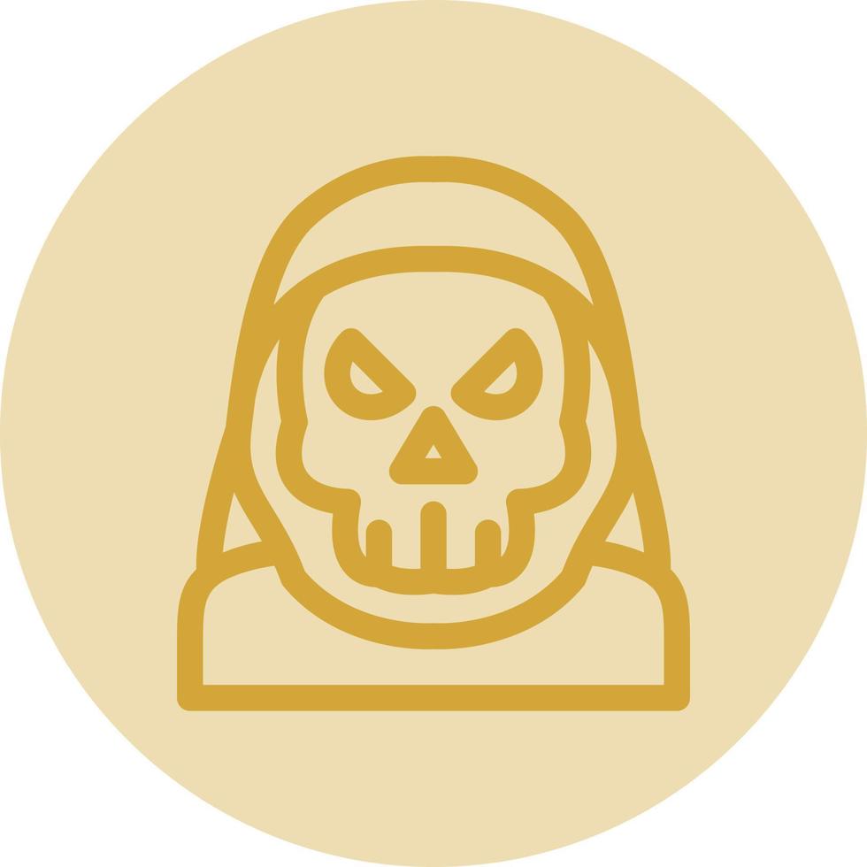 Grim Reaper Vector Icon Design