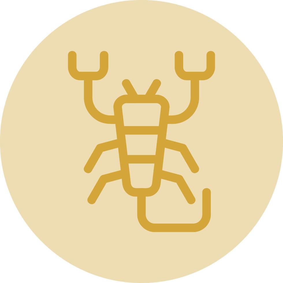 Scorpion Vector Icon Design