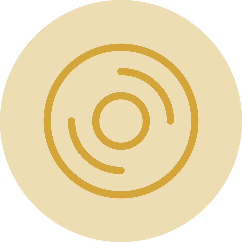 Compact Disc Vector Icon Design