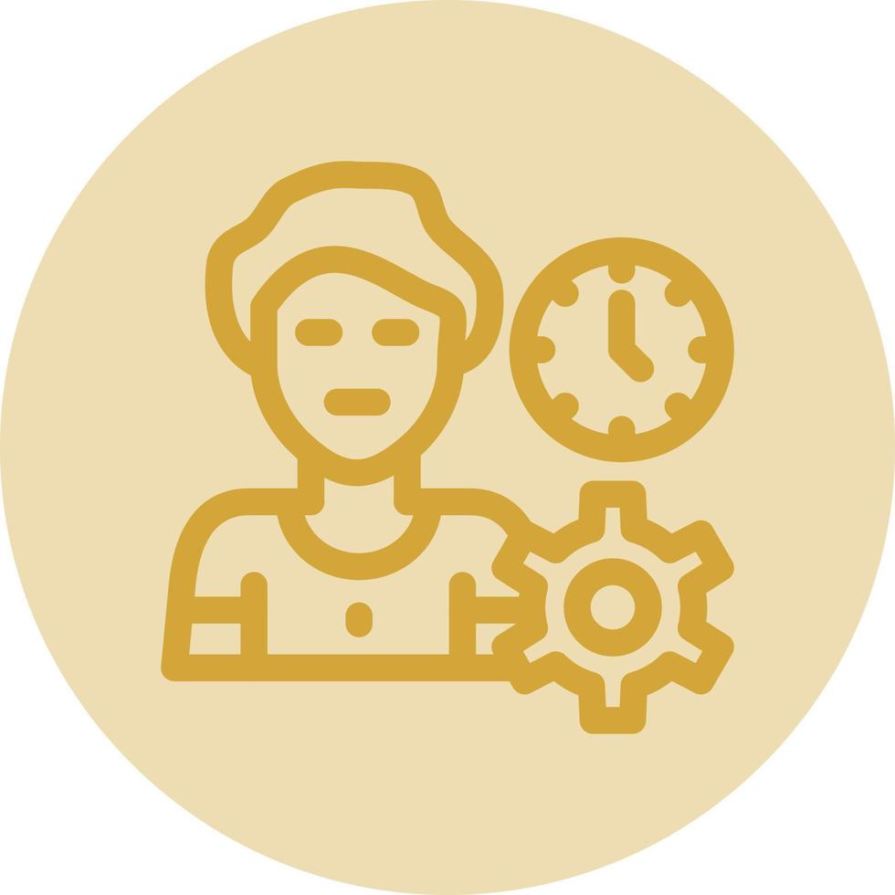 Stress Management Vector Icon Design