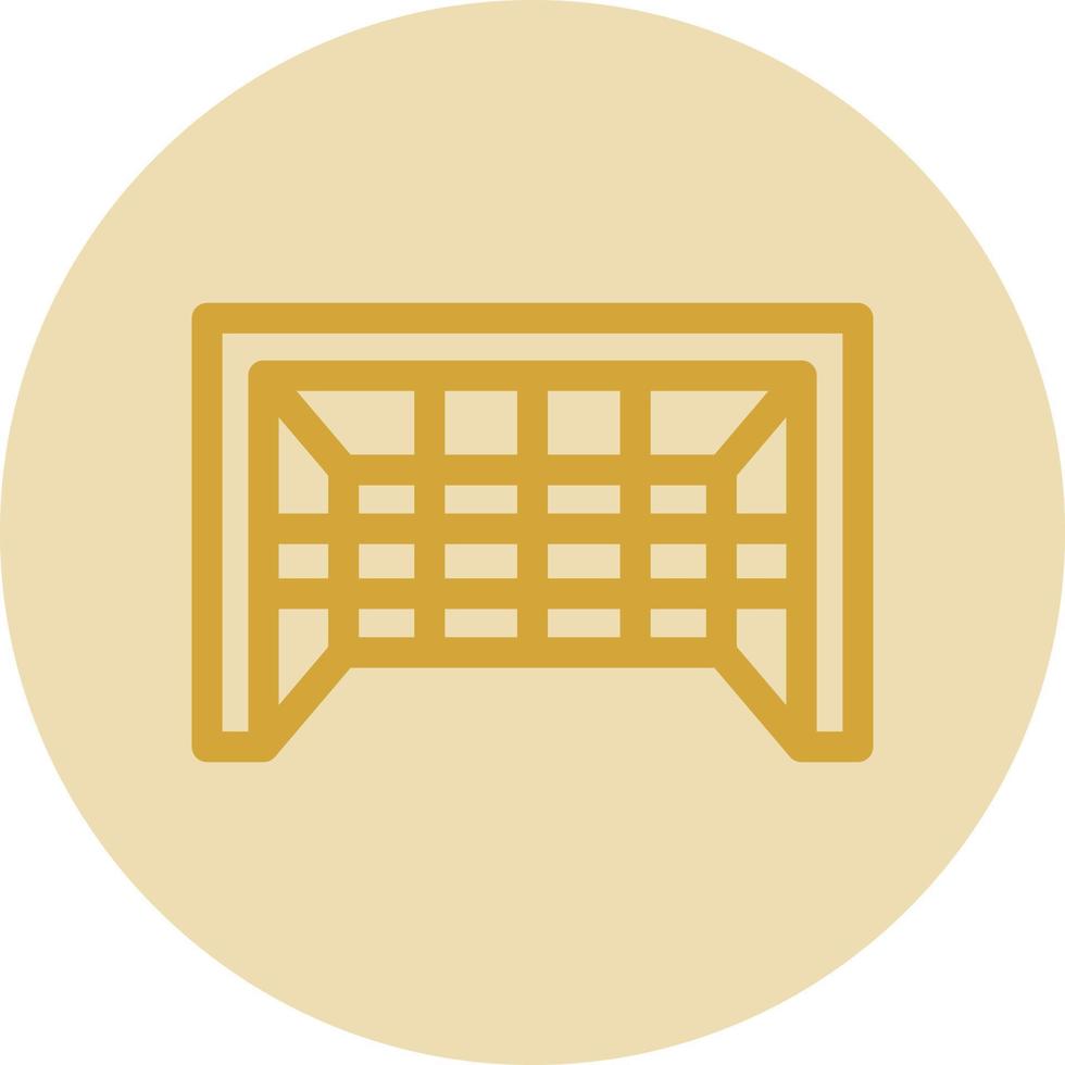 Goal Post Vector Icon Design