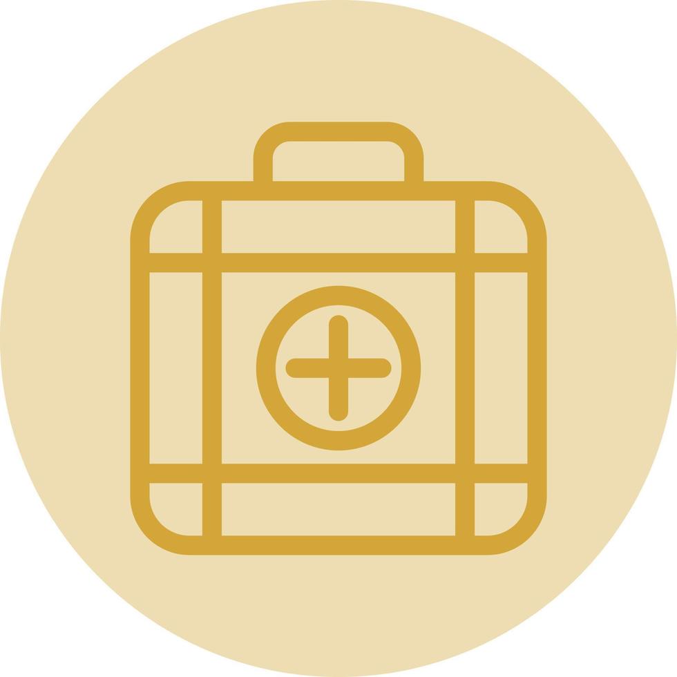 Medical Kit Vector Icon Design