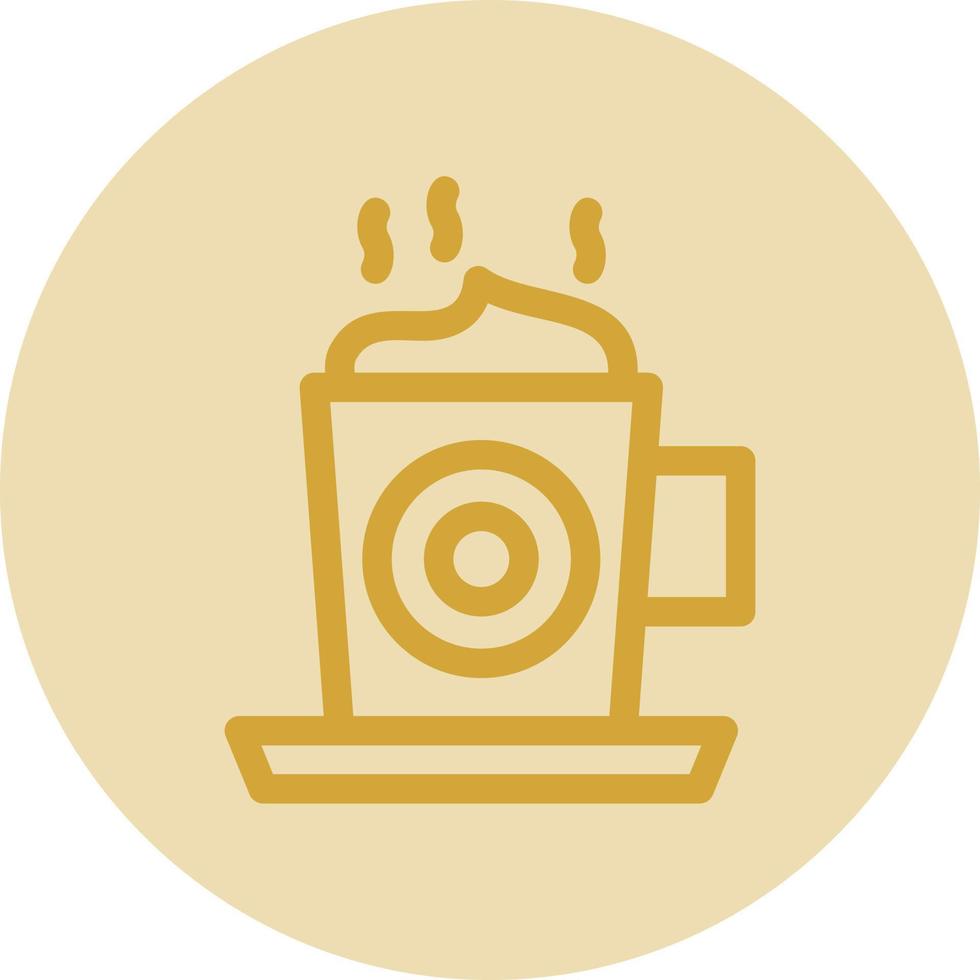 Cappuccino Vector Icon Design