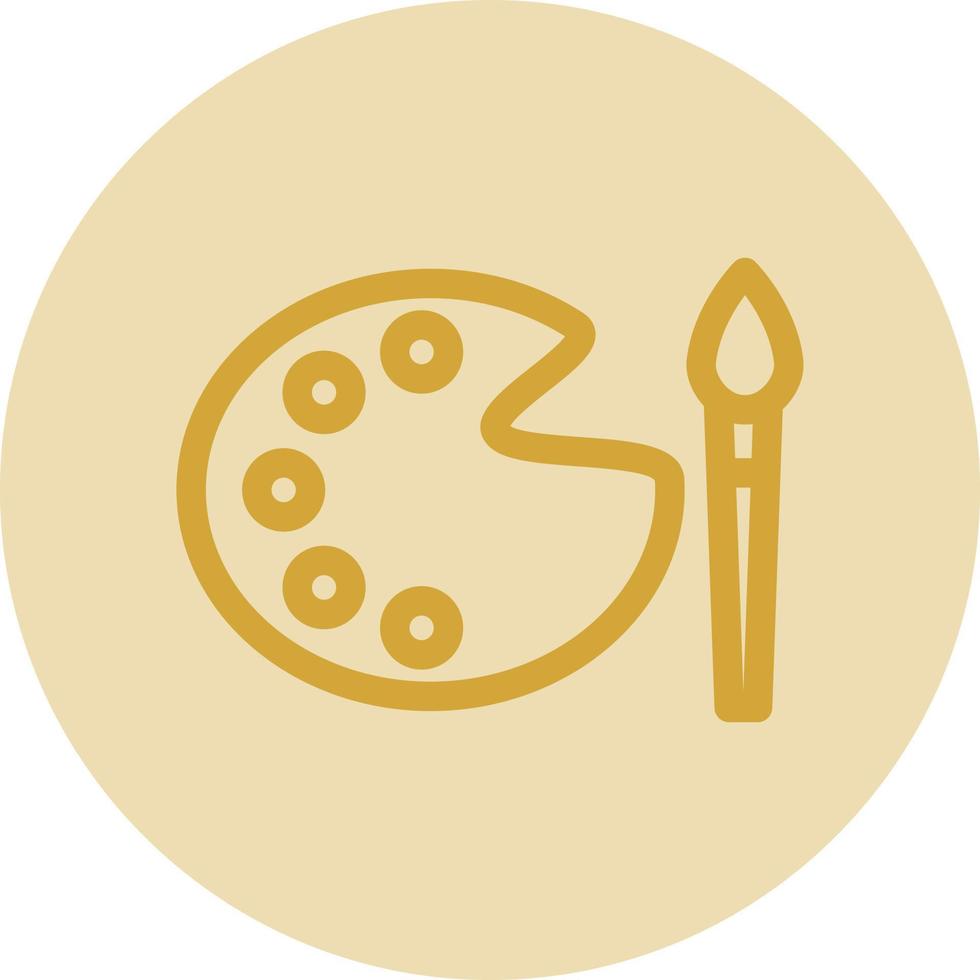 Paint Palette Vector Icon Design 20134901 Vector Art at Vecteezy