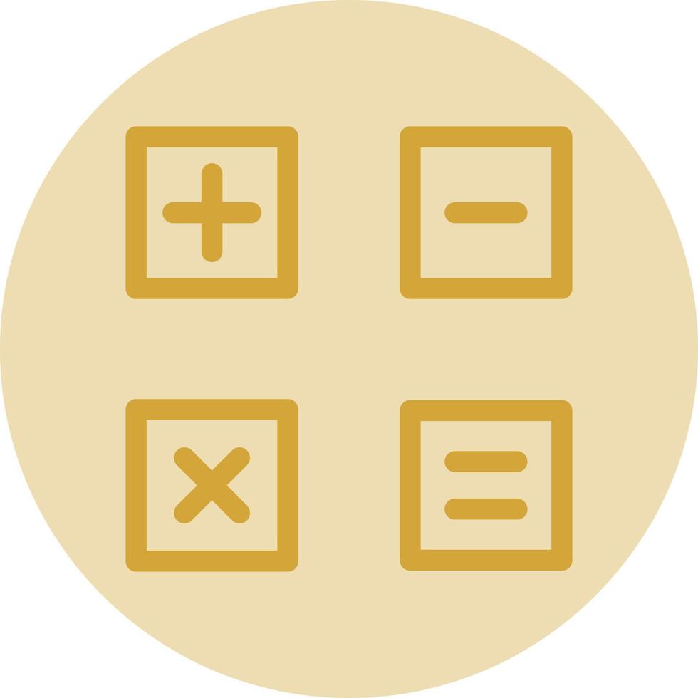 Maths Vector Icon Design