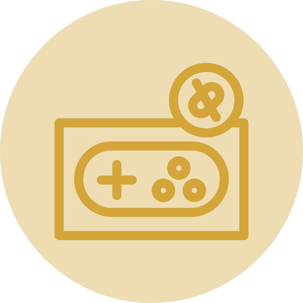 Game Disconnect Vector Icon Design