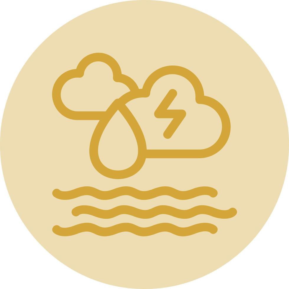 Ocean Energy Vector Icon Design