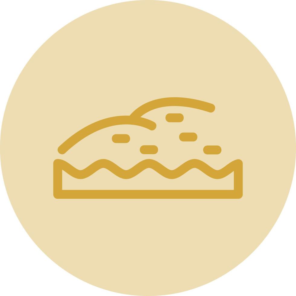 Shore Landscape Vector Icon Design