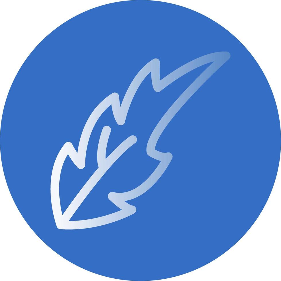 Dry Leaves Vector Icon Design