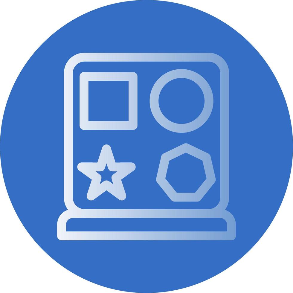 Shape Toy Vector Icon Design