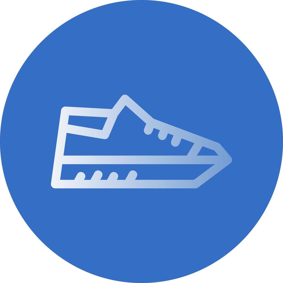 Gym Shoes Vector Icon Design