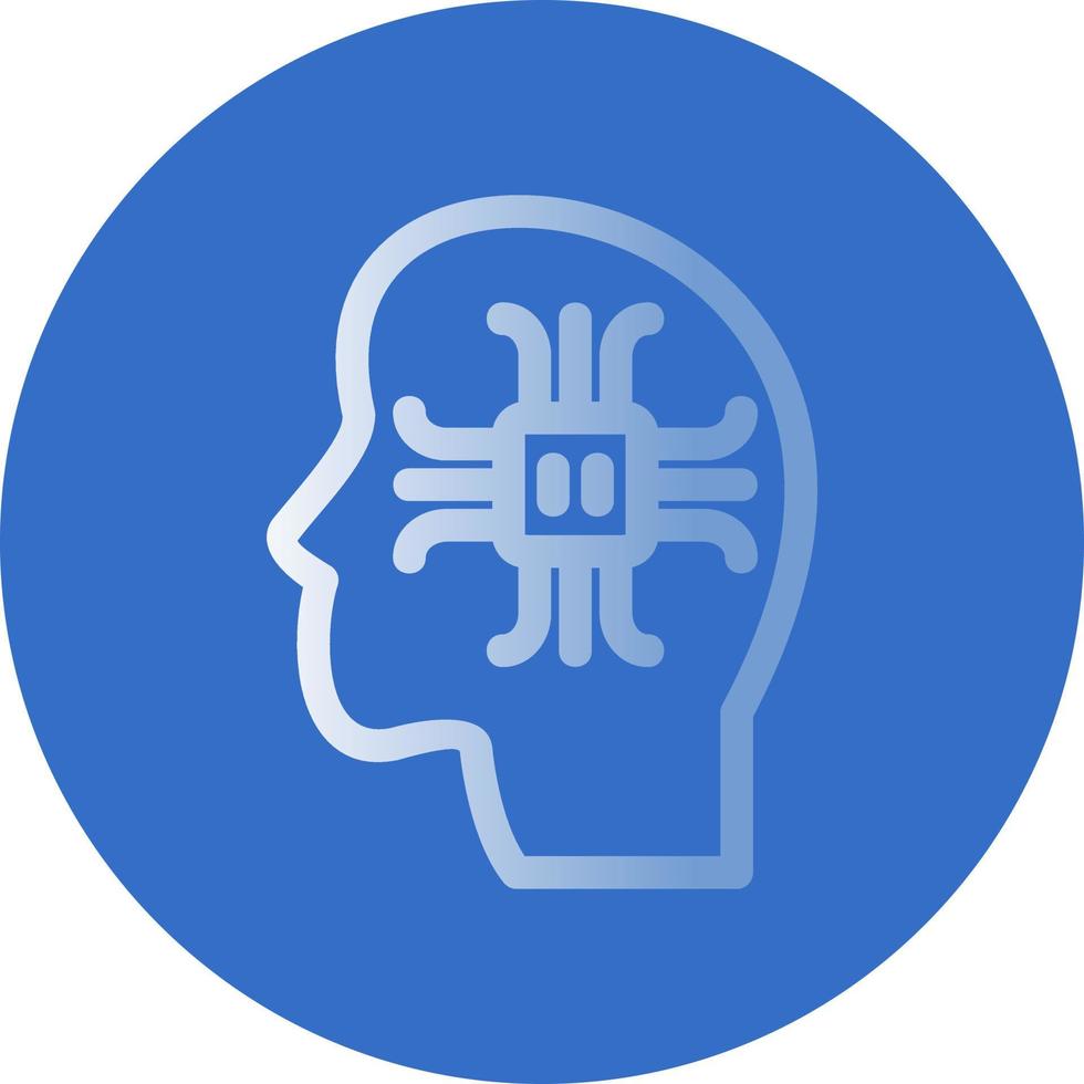 Machine Perception Vector Icon Design