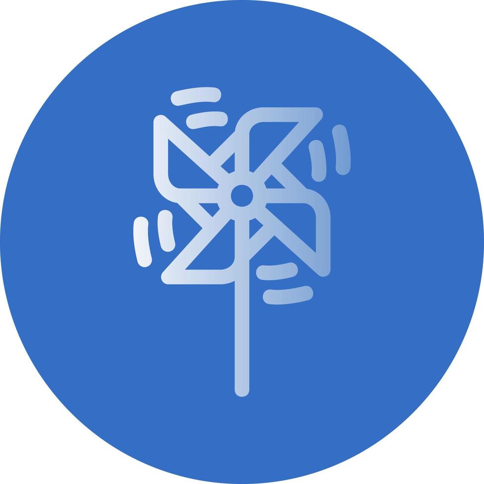 Pinwheel Vector Icon Design