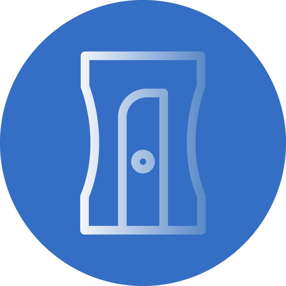 Pencil Sharpener Vector Icon Design