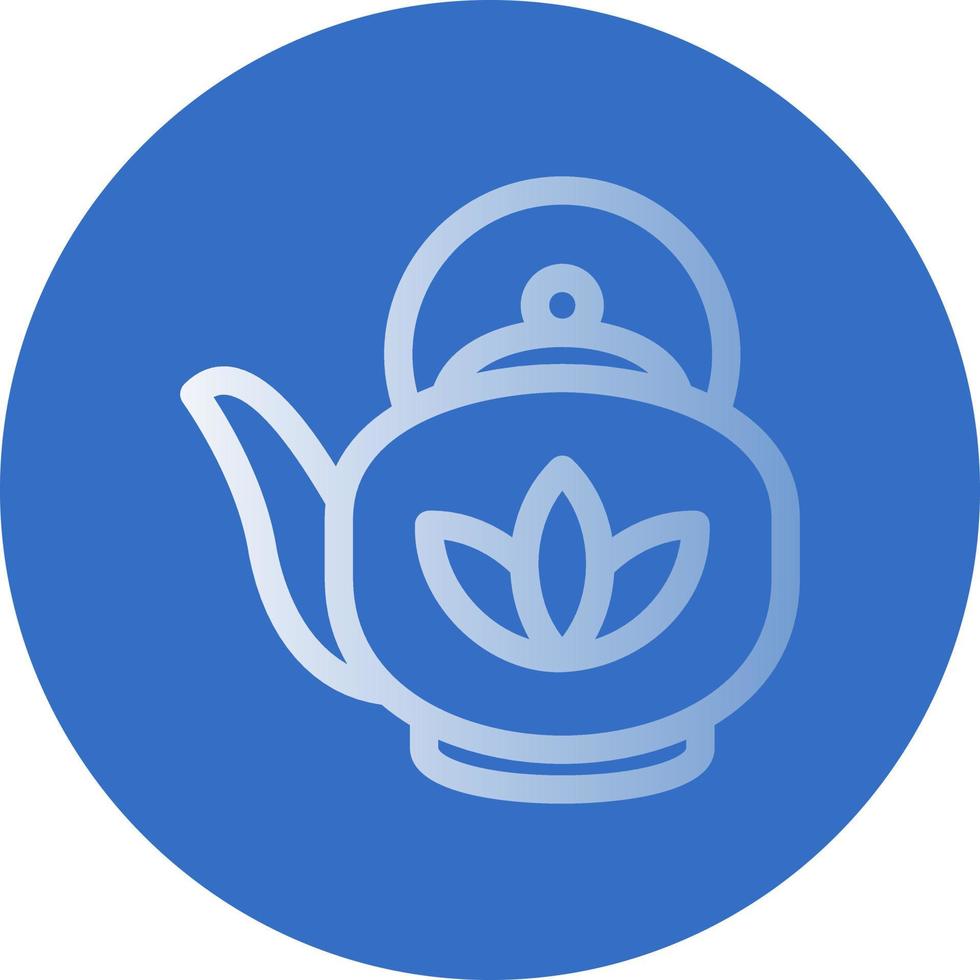 Teapot Vector Icon Design